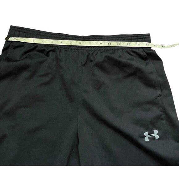 Under Armour Track Pants Youth YXL Loose Fit Black & Gray Polyester Activewear - Picture 7 of 10